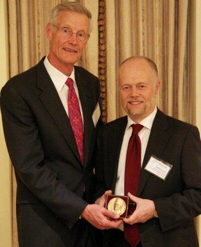 Per Johansson receives the John P. McGovern Award