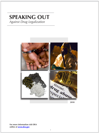 Speaking out against drug legalization