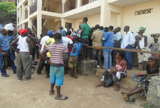 WFAD member Foundation for Democratic Initiatives and Development (FDID-SL) interacted with street kids at Water Street in Freetown WFAD member Foundation for Democratic Initiatives and Development (FDID-SL) interacted with street kids at Water Street in Freetown