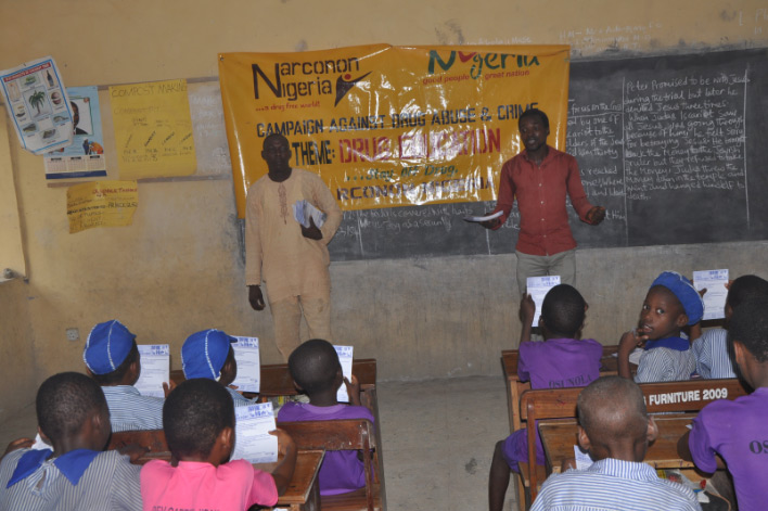 Narconon Nigeria drug lecture on July 9, 2013 Narconon Nigeria drug lecture on July 9, 2013