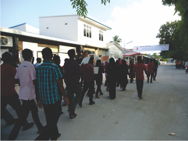 a walk in islands by trained parents