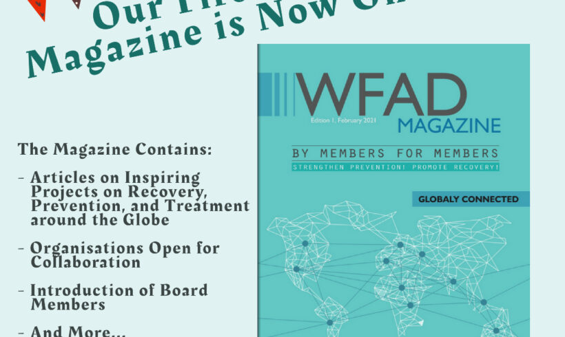 First WFAD Magazine is Now Published Online! First WFAD Magazine is Now Published Online!