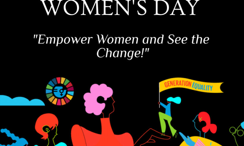 Statement International Women’s Day – Empower Women and See the Change Statement International Women’s Day – Empower Women and See the Change