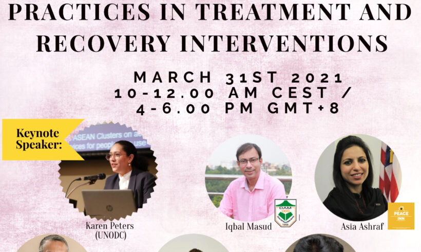 Summary: Webinar on Asian Best-Practices in Treatment and Recovery Interventions Summary: Webinar on Asian Best-Practices in Treatment and Recovery Interventions