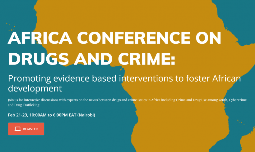Africa Conference On Drugs And Crime – February 21st-23rd Africa Conference On Drugs And Crime – February 21st-23rd
