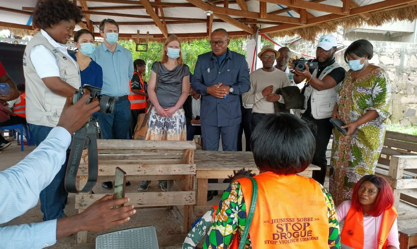 DRC: High-ranked Swedish delegation visits the Sober Youth project in Kinshasa DRC: High-ranked Swedish delegation visits the Sober Youth project in Kinshasa