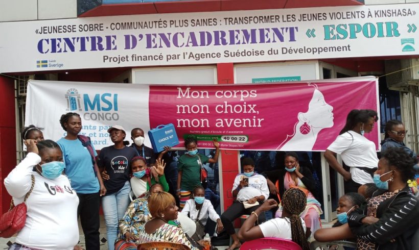 The Sober Youth Project in DRC: WFAD DRC partners with MSI DRC for sustainable support of the young girls benefiting from the project The Sober Youth Project in DRC: WFAD DRC partners with MSI DRC for sustainable support of the young girls benefiting from the project