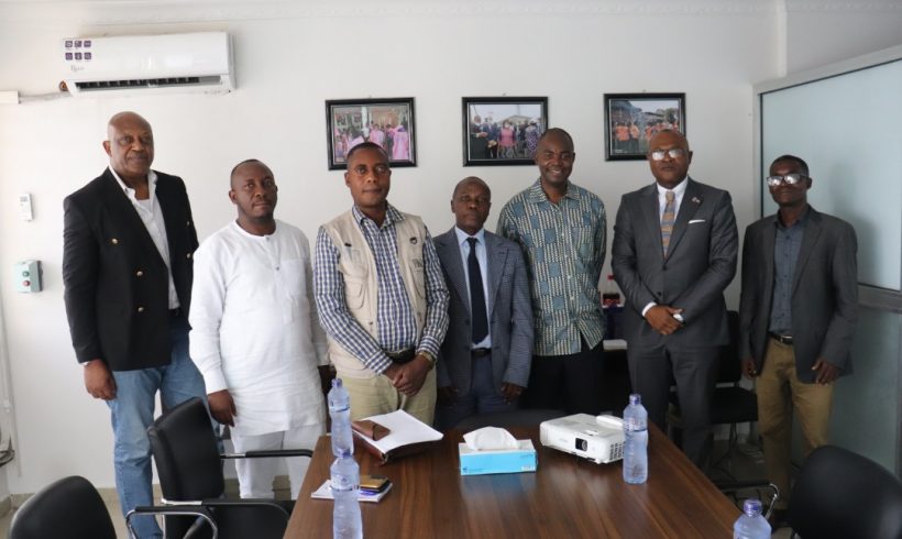 Visit of the African Union Delegation members to the WFAD DRC Office Visit of the African Union Delegation members to the WFAD DRC Office