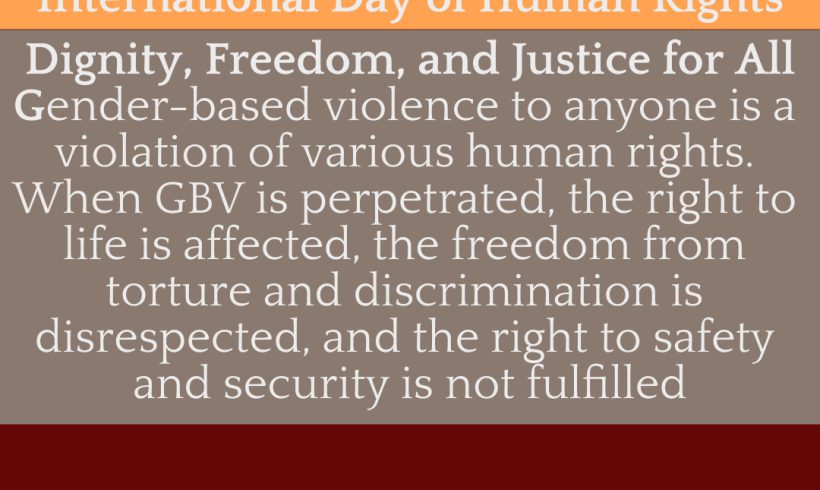 International Day of Human Rights – Dignity, Freedom, and Justice for All