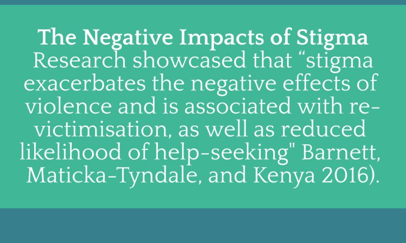 16 Days of Activism – The Negative Impacts of Stigma 16 Days of Activism – The Negative Impacts of Stigma