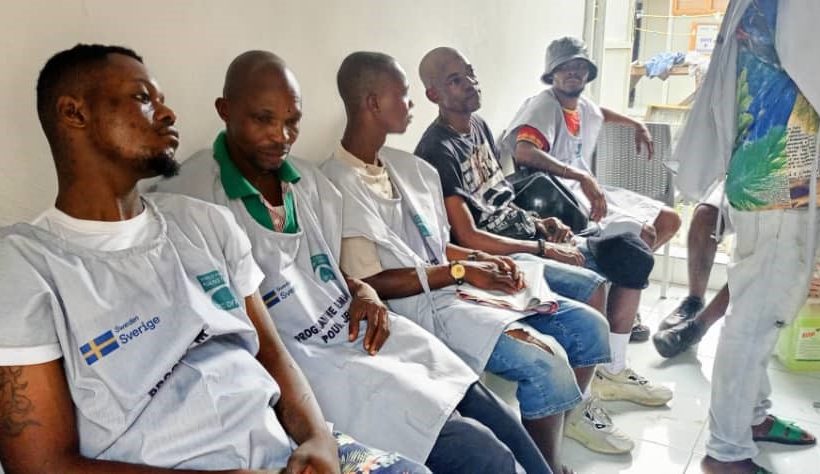 Kinshasa-DRC: Former Kulunas, beneficiaries of the WFAD’s Swedish-funded Sober Youth project, on their way to becoming barbers and tailors Kinshasa-DRC: Former Kulunas, beneficiaries of the WFAD’s Swedish-funded Sober Youth project, on their way to becoming barbers and tailors