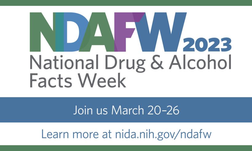 National Drug and Alcohol Facts Week 2023 – Hold and promote your event