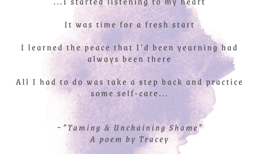 Recovery Month Testimonials – Taming & Unchaining Shame
