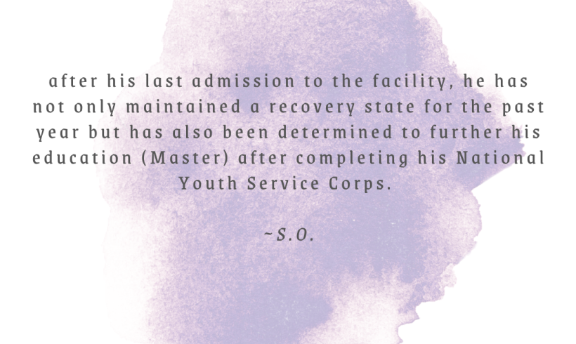 Recovery Month Testimonials – “… been determined to further his education” Recovery Month Testimonials – “… been determined to further his education”