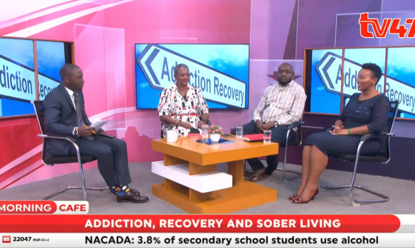Live Interview on Morning Cafe – TV47, Kenya on Addiction, Recovery, and Sober Live Interview on Morning Cafe – TV47, Kenya on Addiction, Recovery, and Sober