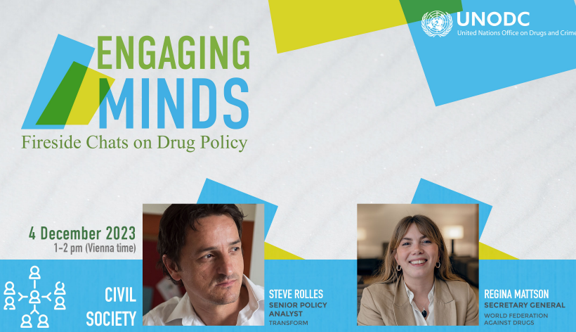 Engaging Minds: Fireside Chats on Drug Policy Engaging Minds: Fireside Chats on Drug Policy