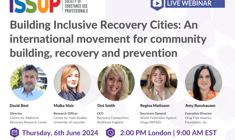 Webinar on Building Inclusive Recovery Cities: An international movement for community building, recovery and prevention (Recordings) Webinar on Building Inclusive Recovery Cities: An international movement for community building, recovery and prevention (Recordings)