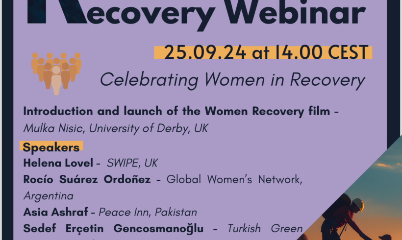 Recap: Recovery Webinar – Celebrating Women in Recovery – September 25th Recap: Recovery Webinar – Celebrating Women in Recovery – September 25th