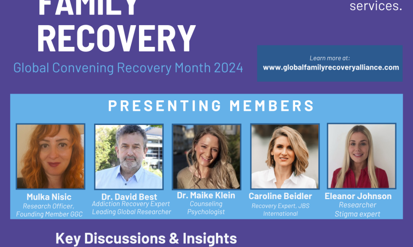 Join the Webinar on Family Recovery – September 12th, 5pm CEST Join the Webinar on Family Recovery – September 12th, 5pm CEST