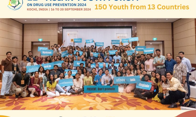 11th Asian Youth Forum on Drug Use Prevention – Kochi, Kerala, India 11th Asian Youth Forum on Drug Use Prevention – Kochi, Kerala, India