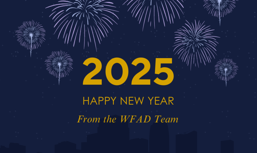 WFAD wishes you a Happy New Year WFAD wishes you a Happy New Year