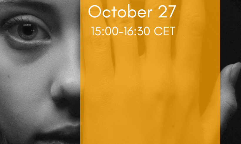 Invitation to Webinar: Healing Trauma in Substance Use: An Intersectional Approach to Care and Rights – October 27, 15.00-16.30 CET Invitation to Webinar: Healing Trauma in Substance Use: An Intersectional Approach to Care and Rights – October 27, 15.00-16.30 CET