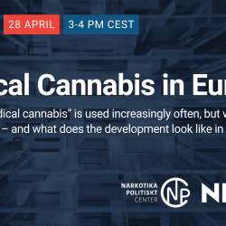 Webinar Announcement: Medical Cannabis in Europe, 28 April, 3-4 PM CEST   