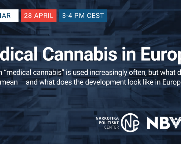 Webinar Announcement: Medical Cannabis in Europe, 28 April, 3-4 PM CEST   