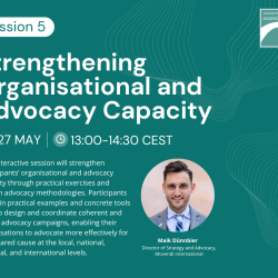 WFAD Training Series – Session 5: Strengthening Organisational and Advocacy Capacity