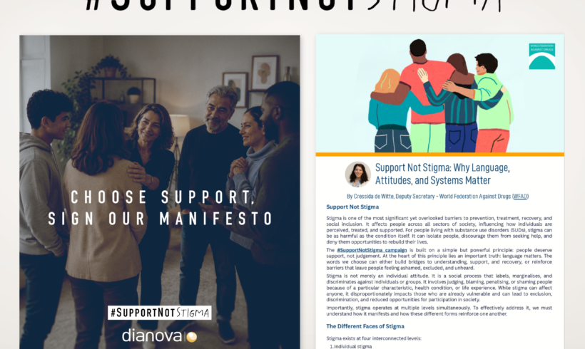 Support, Not Stigma: Promoting Dignity, Understanding and Recovery Support, Not Stigma: Promoting Dignity, Understanding and Recovery
