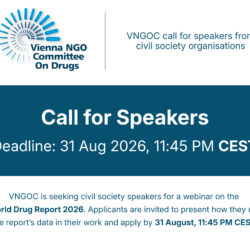 VNGOC Call for Speakers: World Drug Report 2026 Webinar