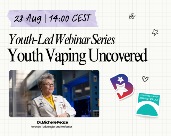 Upcoming Youth-Led Webinar: Youth Vaping Uncovered 28 Aug, 14:00 CEST
