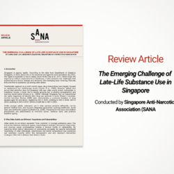 Member Activity: New Review Article on The Emerging Challenge of Late-Life Substance Use in Singapore by SANA