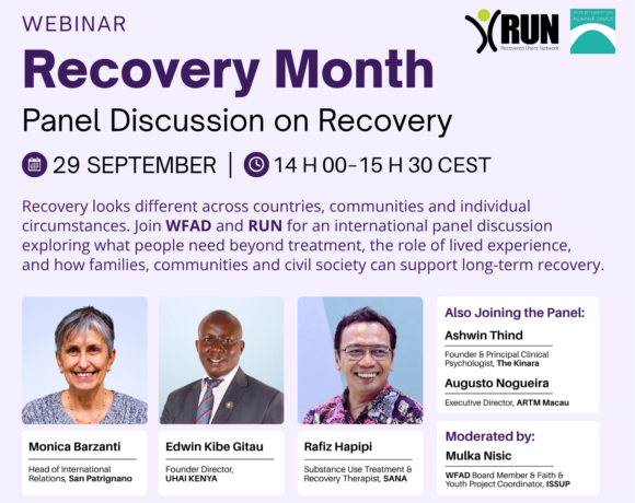 Recovery Month Webinar – Panel Discussion on Recovery