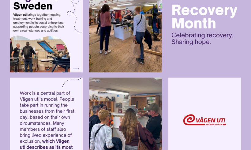 Recovery Around The World – Vägen ut! Recovery Around The World – Vägen ut!