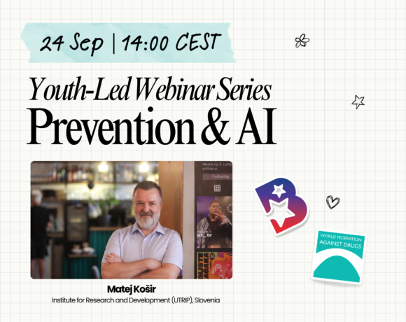 Upcoming Youth-Led Webinar: Prevention & AI – 24 Sep, 14:00 CEST