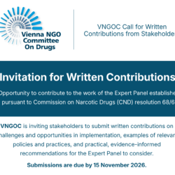 Invitation for Written Contributions to the CND Expert Panel